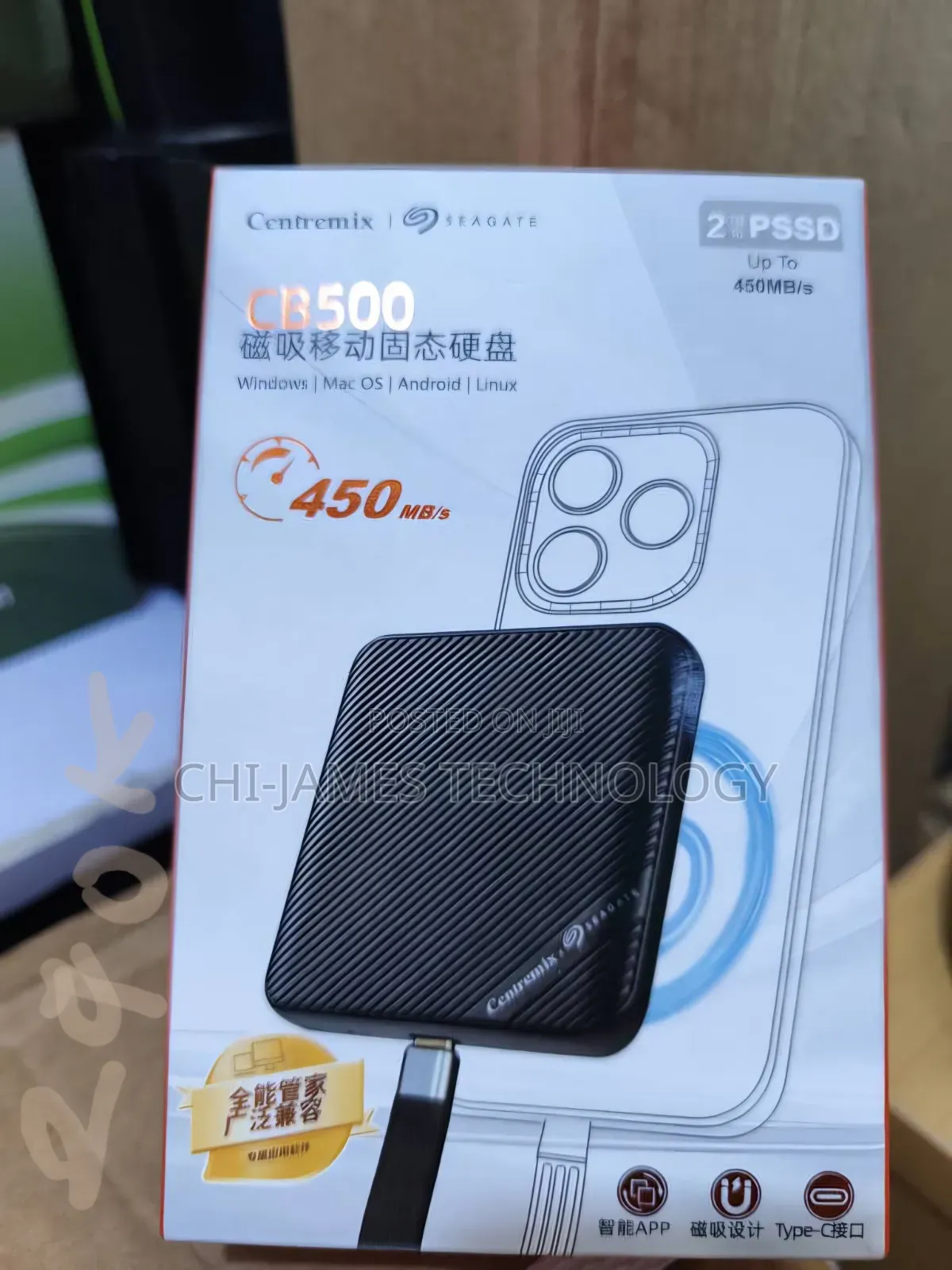 Seagate 1tb/2tb Portable SSD