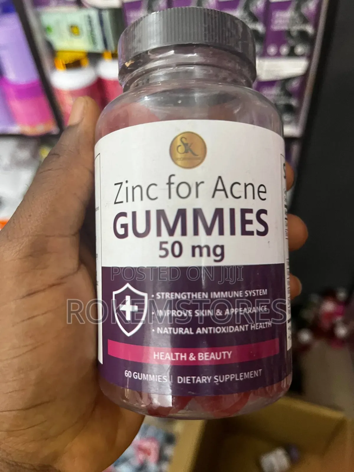 Zinc for Acne Gummies