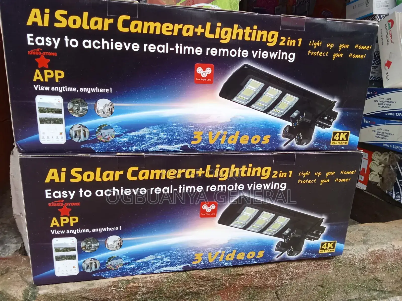 Solar Street Light With Camera