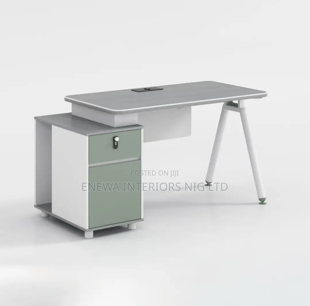 1.4m Grey Color Office Table