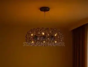 The Ember Crown Chandelier