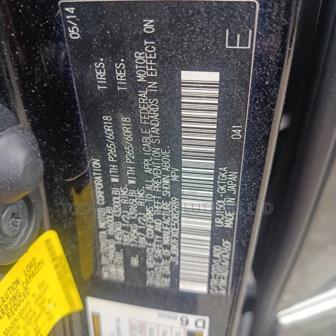 Lexus GX 2014 Black
