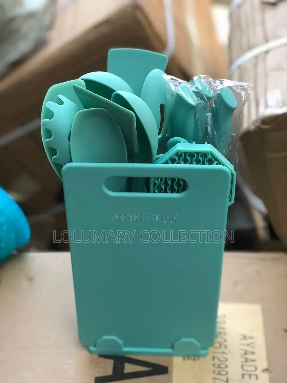 19pcs Silicone Cooking Spoon Set and Knife Set