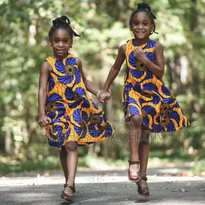 Ankara Print Dress -