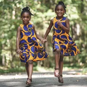 Ankara Print Dress -