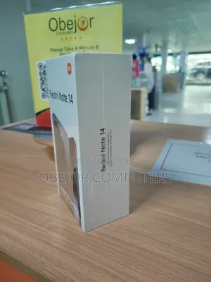 New Xiaomi Redmi Note 14 4G 128 GB Black