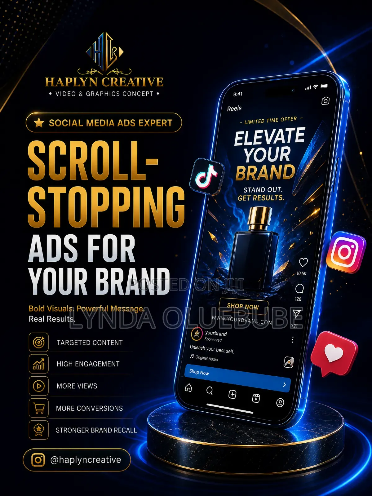 High-quality Video Editing Social Media Ads Creator