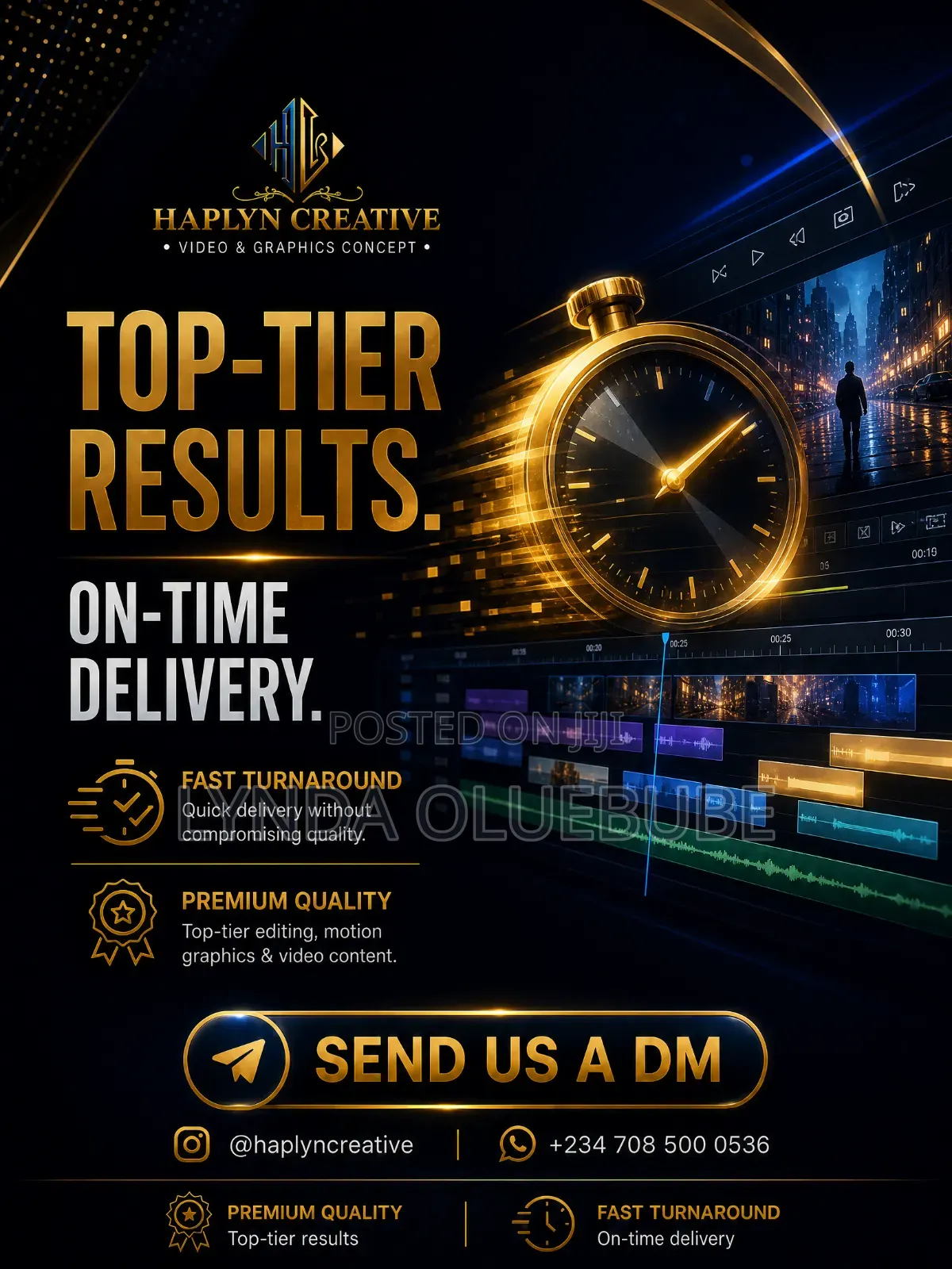 High-quality Video Editing Social Media Ads Creator