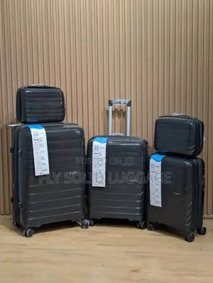 Fly Solid Pp Set of 5 Luggage Traveling Box