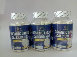 Organic Liquid Calcium + D3: Supports Healthy Muscle Function Movemen