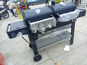 Gas and Charcoal Combo Grill