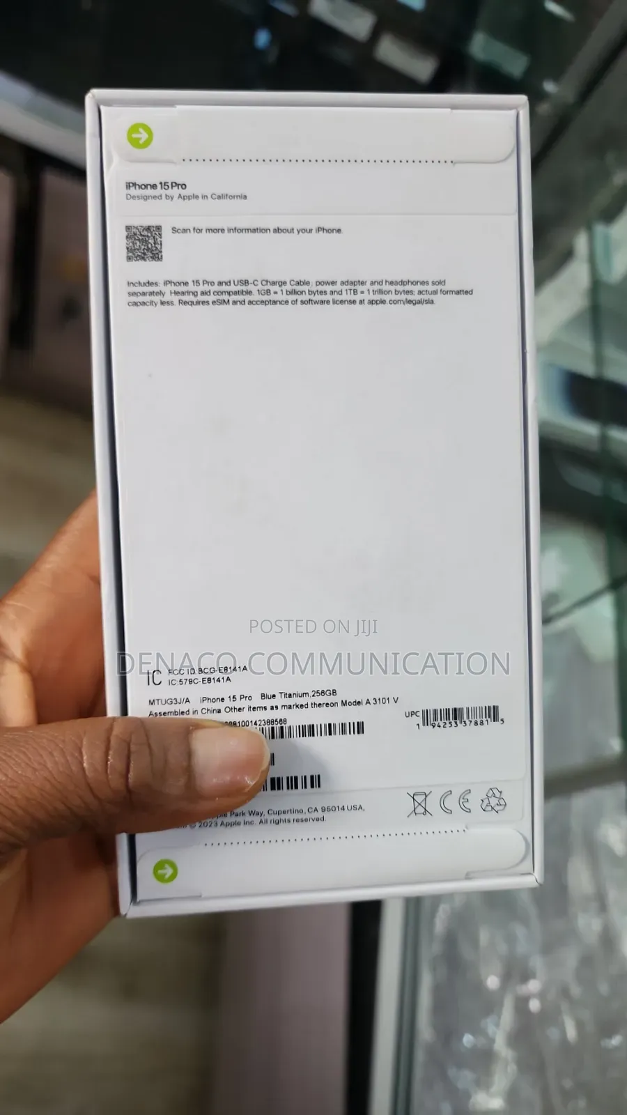 New Apple iPhone 15 Pro 128 GB Gray