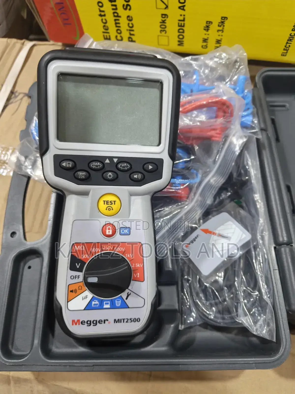 Meggett Mit2500 2.5kv Insulation and Continuity Tester