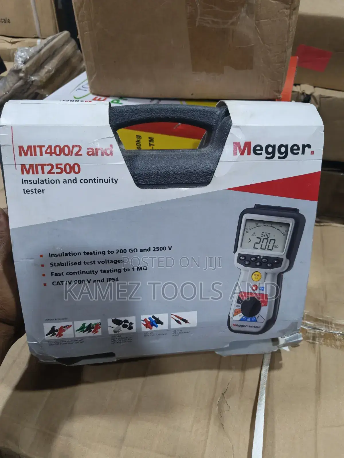 Meggett Mit2500 2.5kv Insulation and Continuity Tester