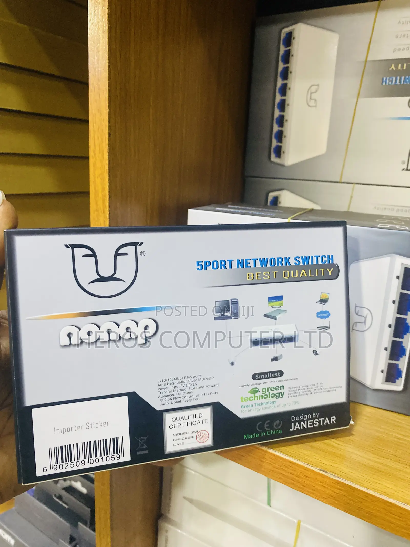 5 Port Network Switch