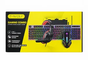 T-Wolf 4-in-1 Gaming Combo
