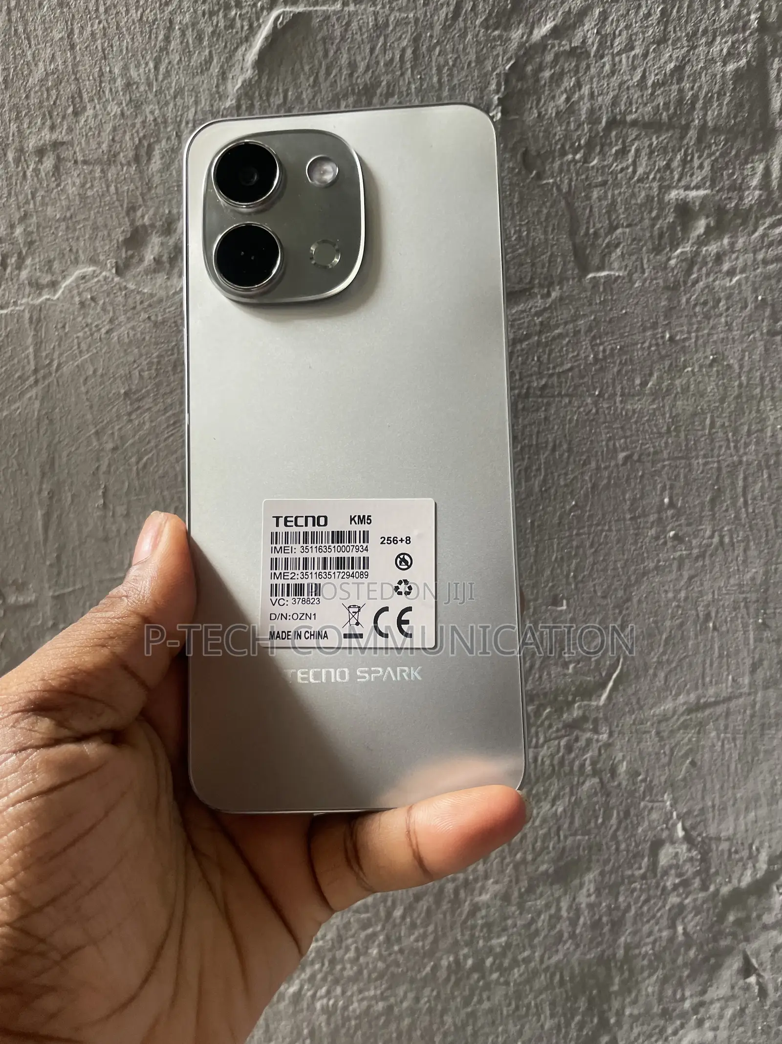 Tecno Spark 40 128 GB Gray