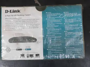 D-Link Des-1008d 8-Port Fast Ethernet Unmanaged Desktop Switch