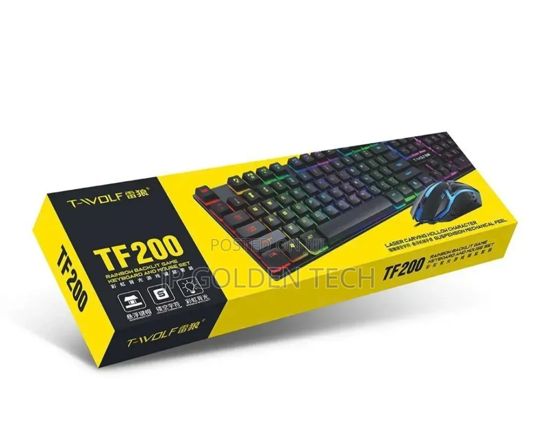 T-wolf Tf200 Keyboard And Mouse Combo