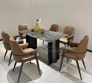 Contemporary Dinning Table With Chairs