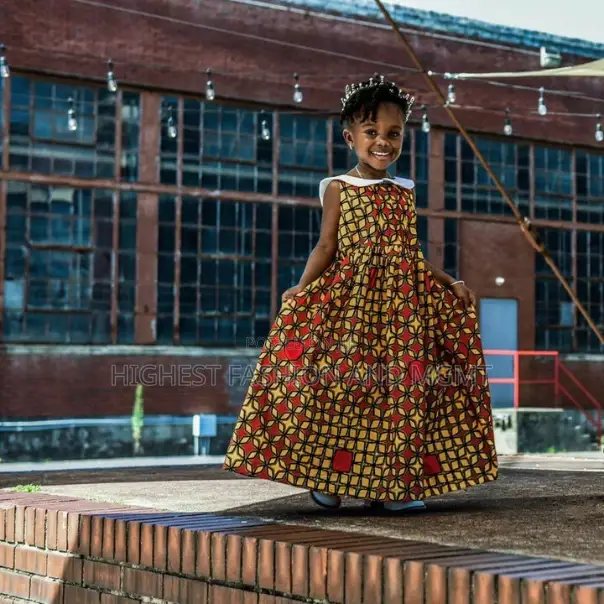 Ankara Print Maxi Dress