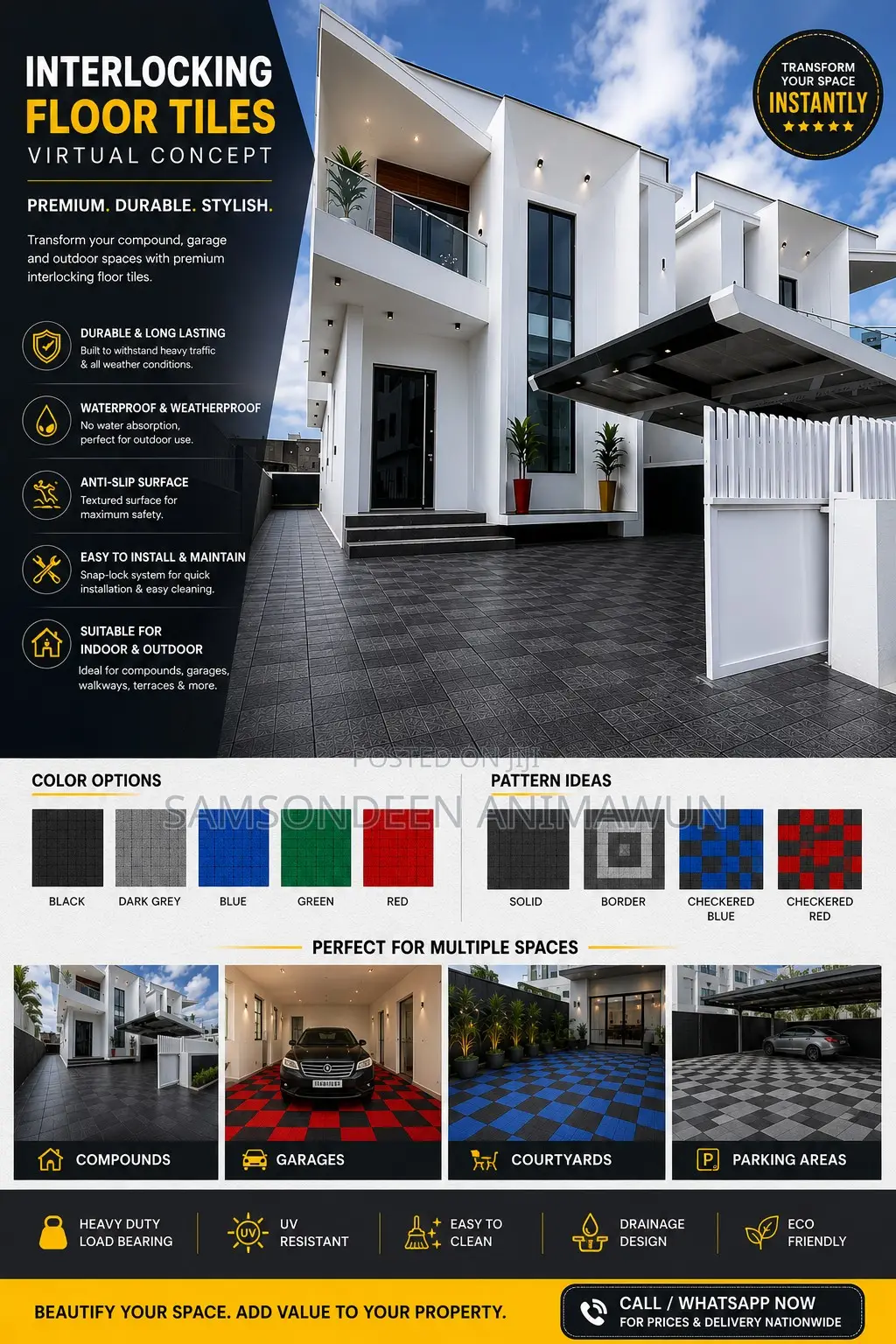 Modern Compound Flooring for Luxury Properties