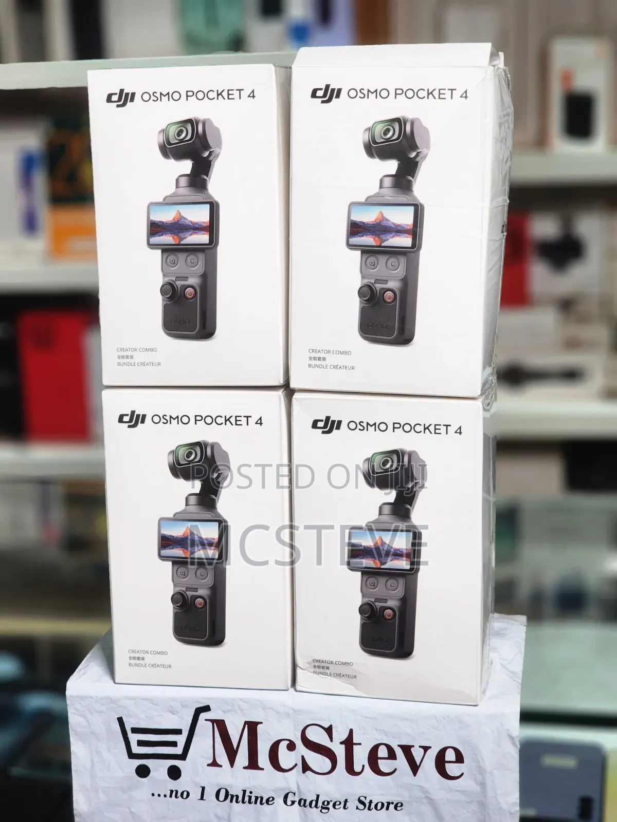 Lates Dji Osmo Pocket 4 Combo Creator Complete