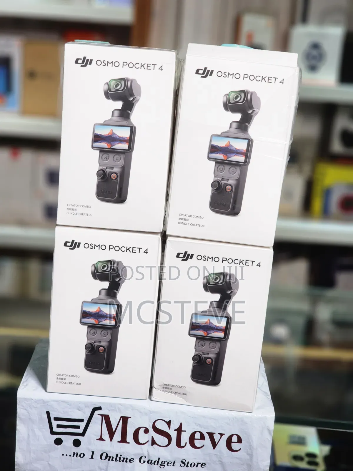Lates Dji Osmo Pocket 4 Combo Creator Complete