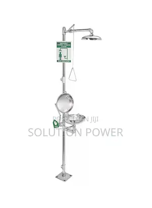 Stainless Steel Eyewash Safety Shower