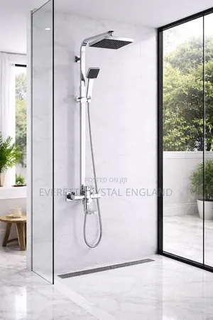 Chrome Mixer Shower