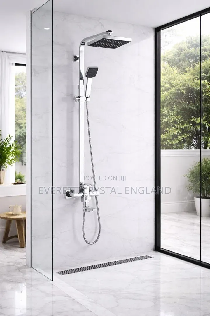Chrome Mixer Shower