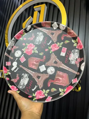 Round Serving Tray Assorted