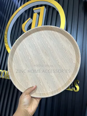 Round Serving Tray Assorted