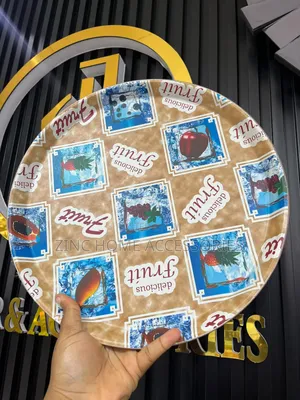 Round Serving Tray Assorted