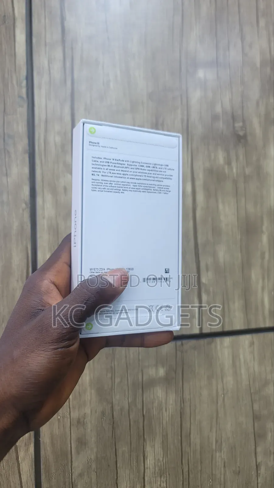 New Apple iPhone 16 128 GB White