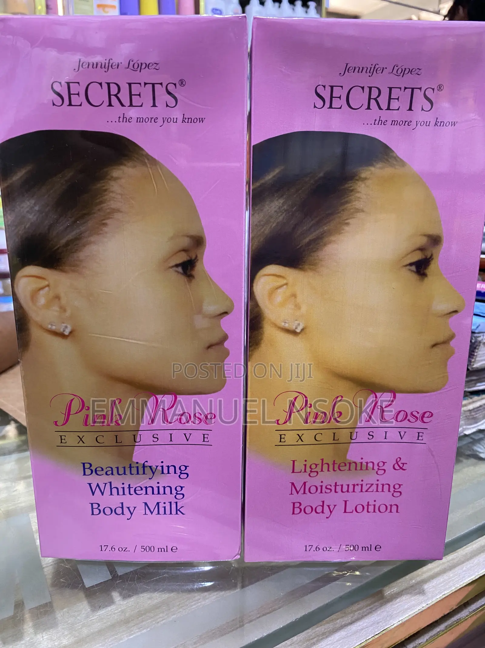 Jennifer Lopez Pink Rose Lotion
