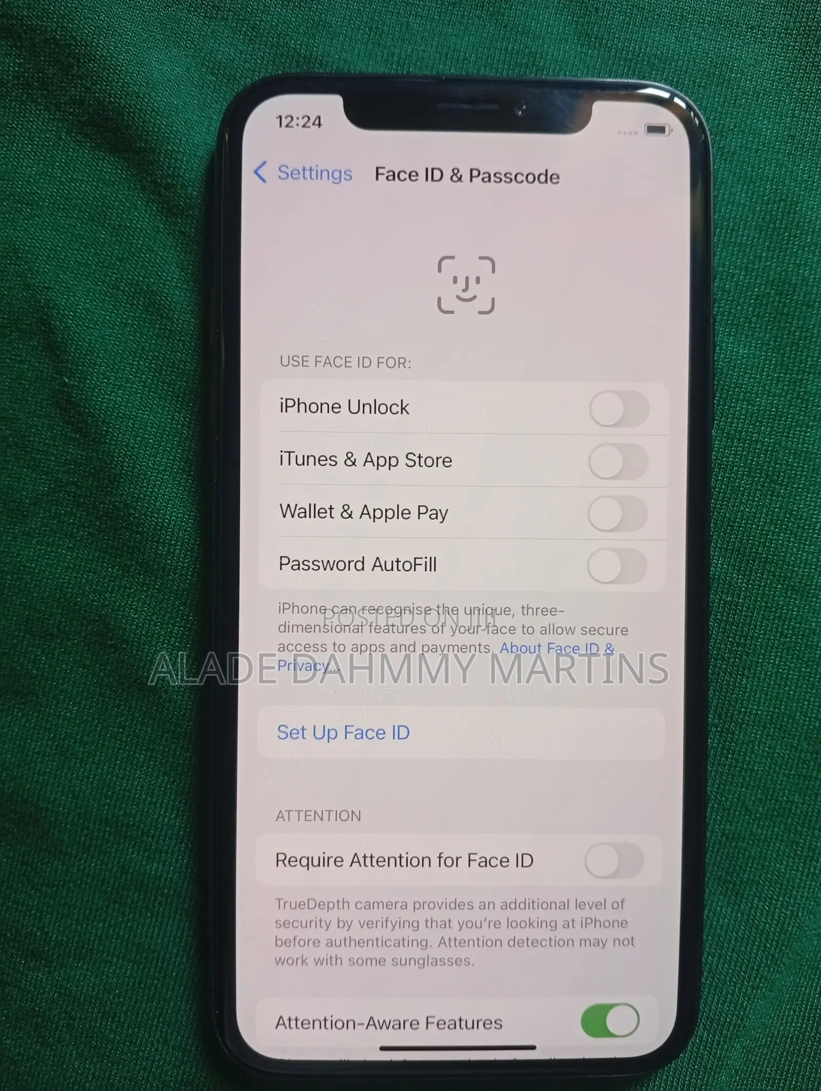 Apple iPhone X 256 GB Black