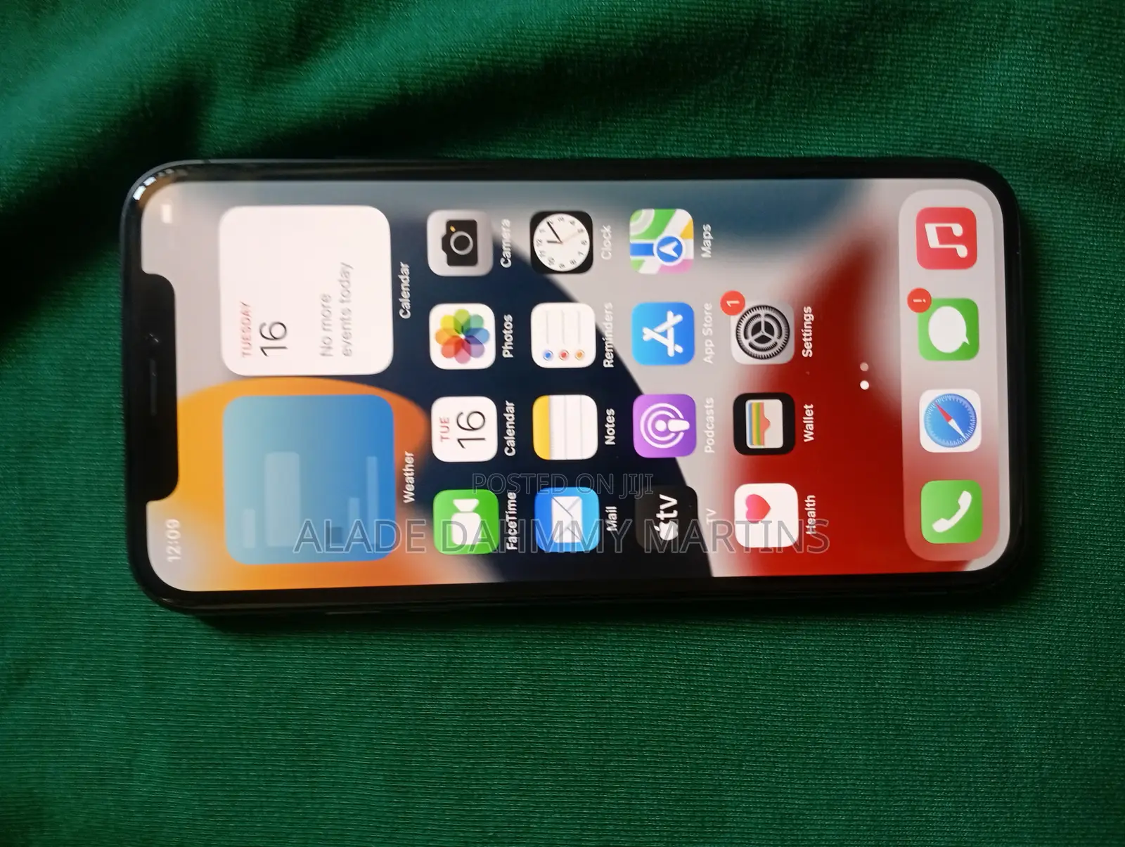 Apple iPhone X 256 GB Black