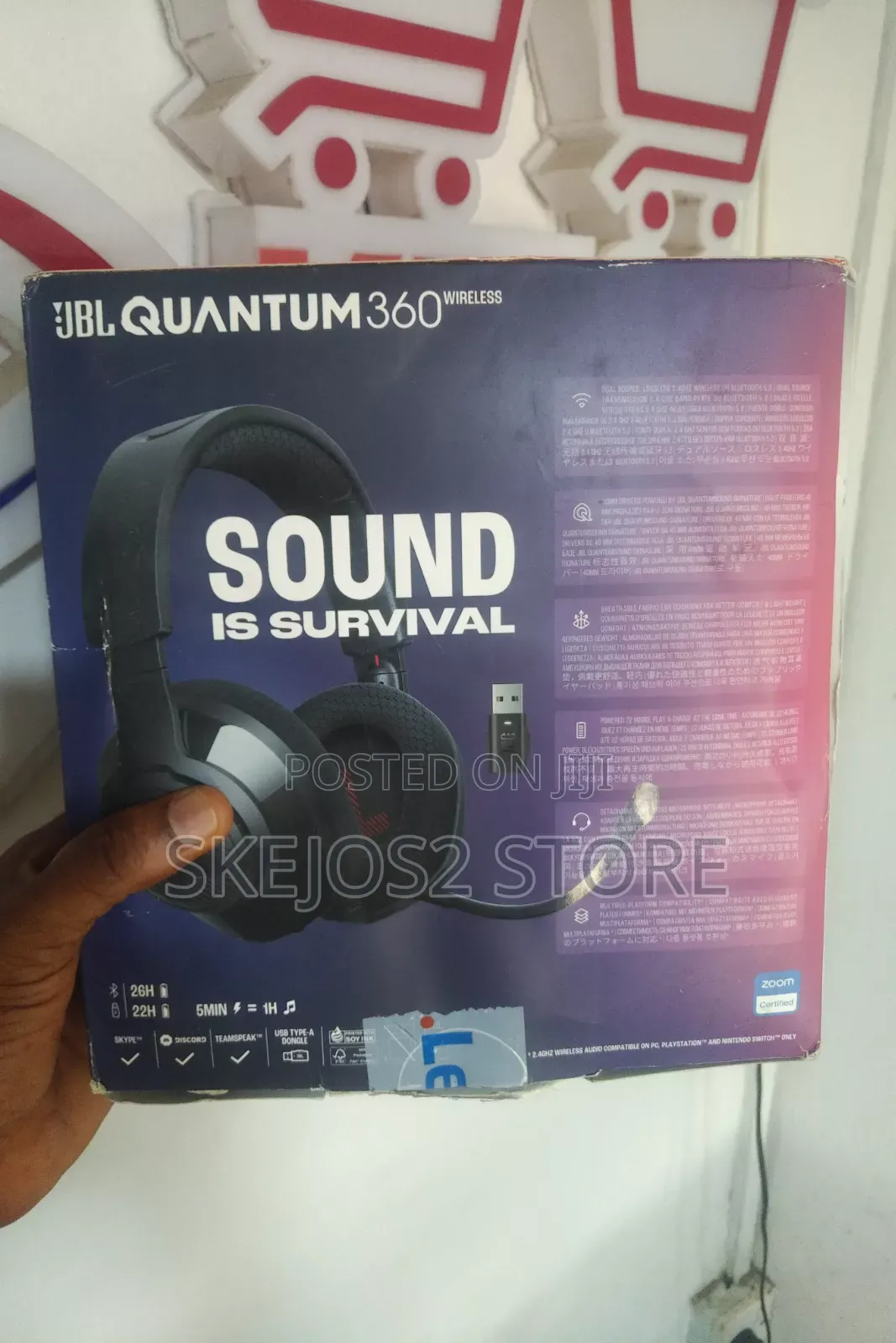 JBL Quantum 360 Wireless Gaming Headset
