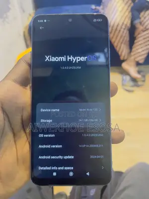Xiaomi Redmi Note 12S 256 GB Blue