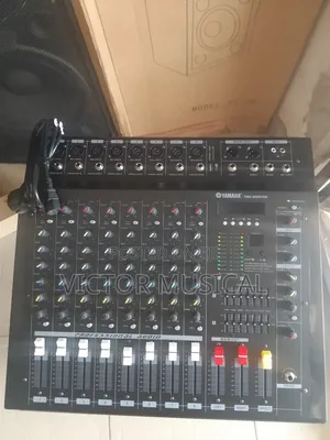 Yamaha 8channels Powered Mixer PMX- 808d Usb