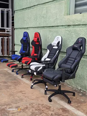 Gaming Chairs Available in Black Red and Blue