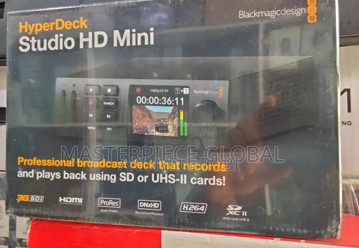 Blackmagic Hyperdeck Studio Mini Ultra Hd Broadcast Deck