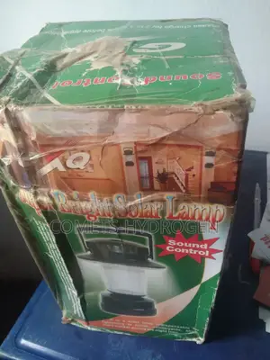 Solar Lamp With Sound Control