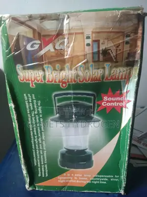 Solar Lamp With Sound Control