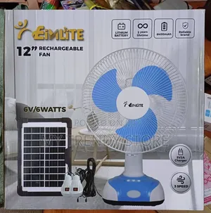 12 Inches Table Top Solar Fan Plus Solar Panels and Bulbs