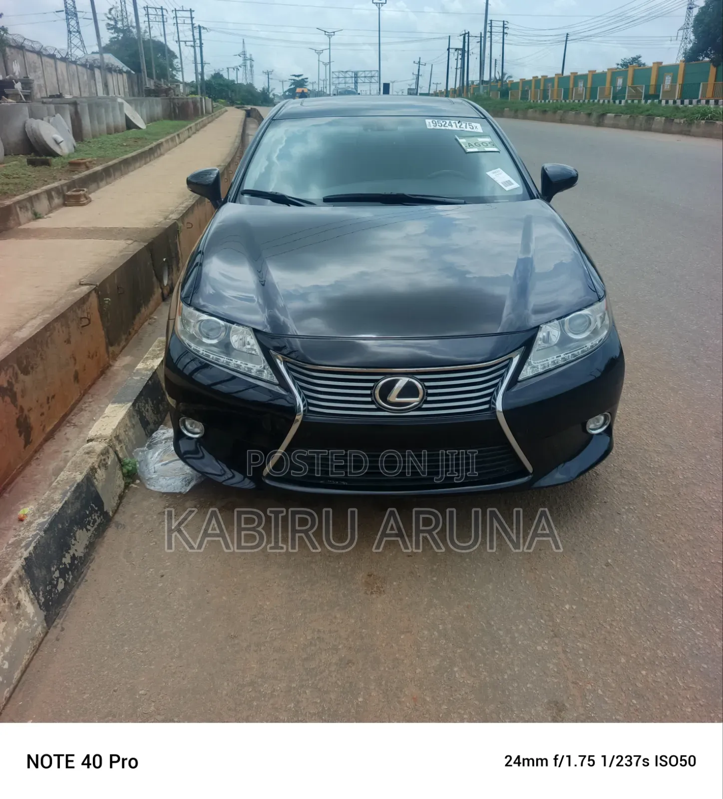 Lexus ES 2015 Black