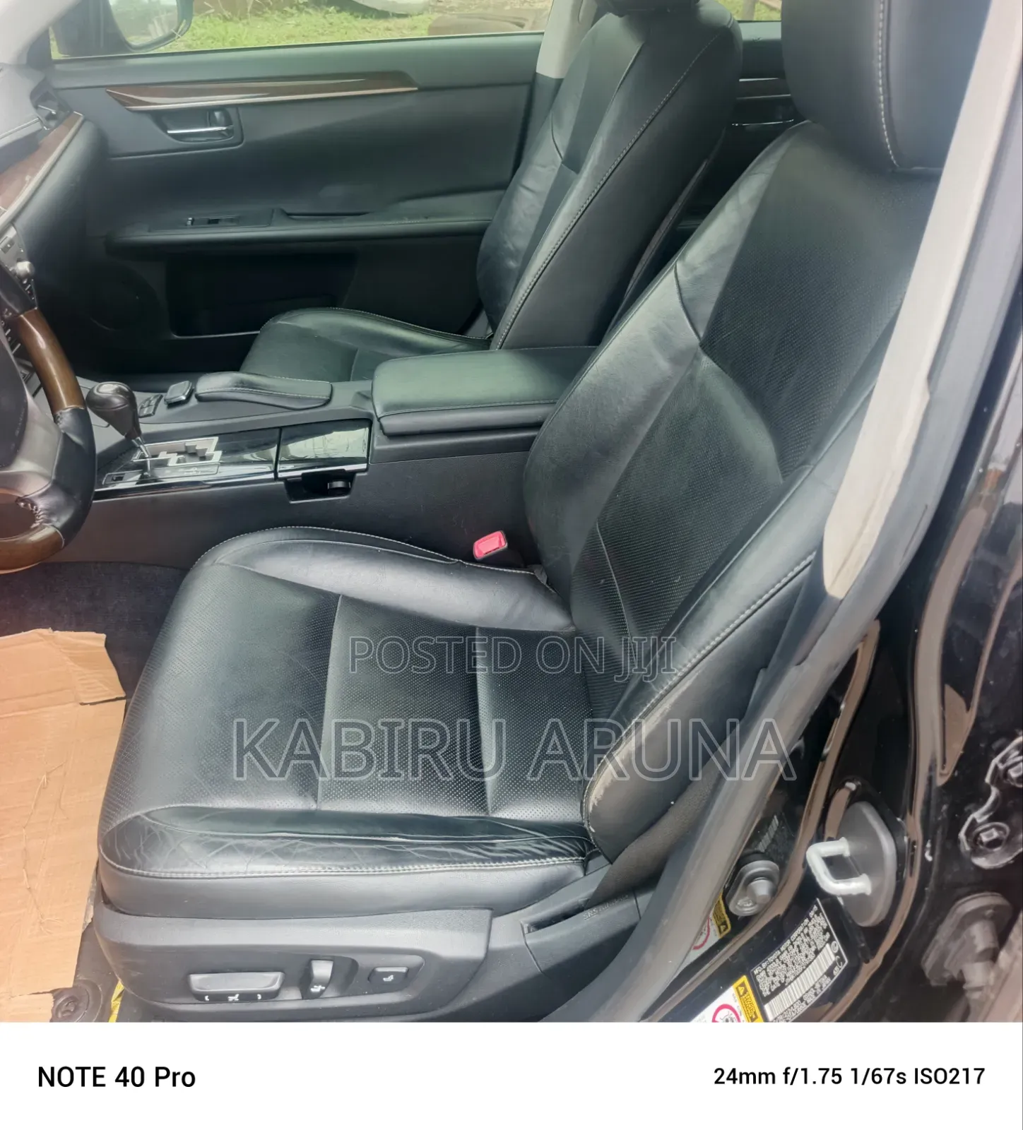 Lexus ES 2015 Black