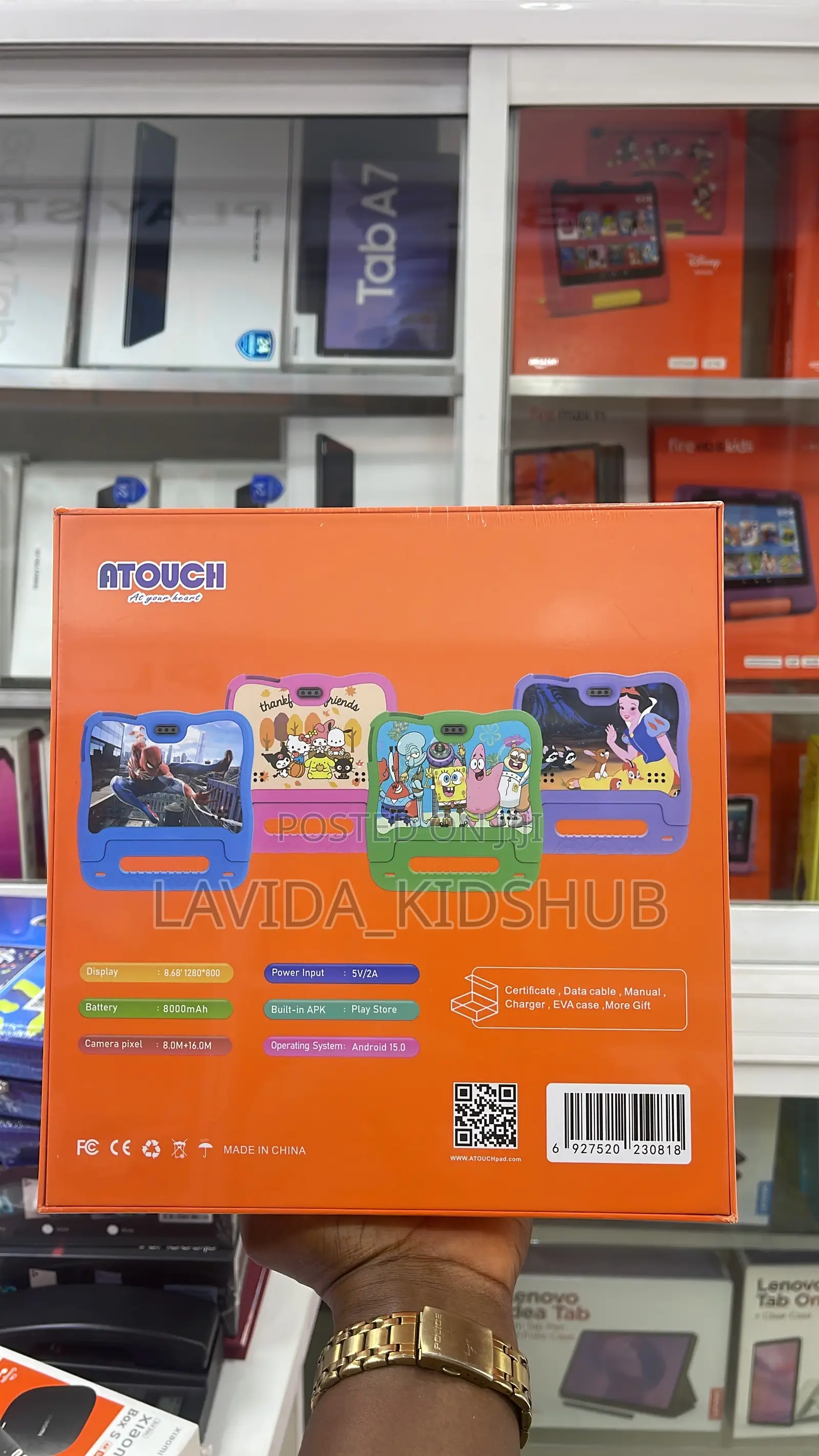 New Atouch KT12 256 GB Blue