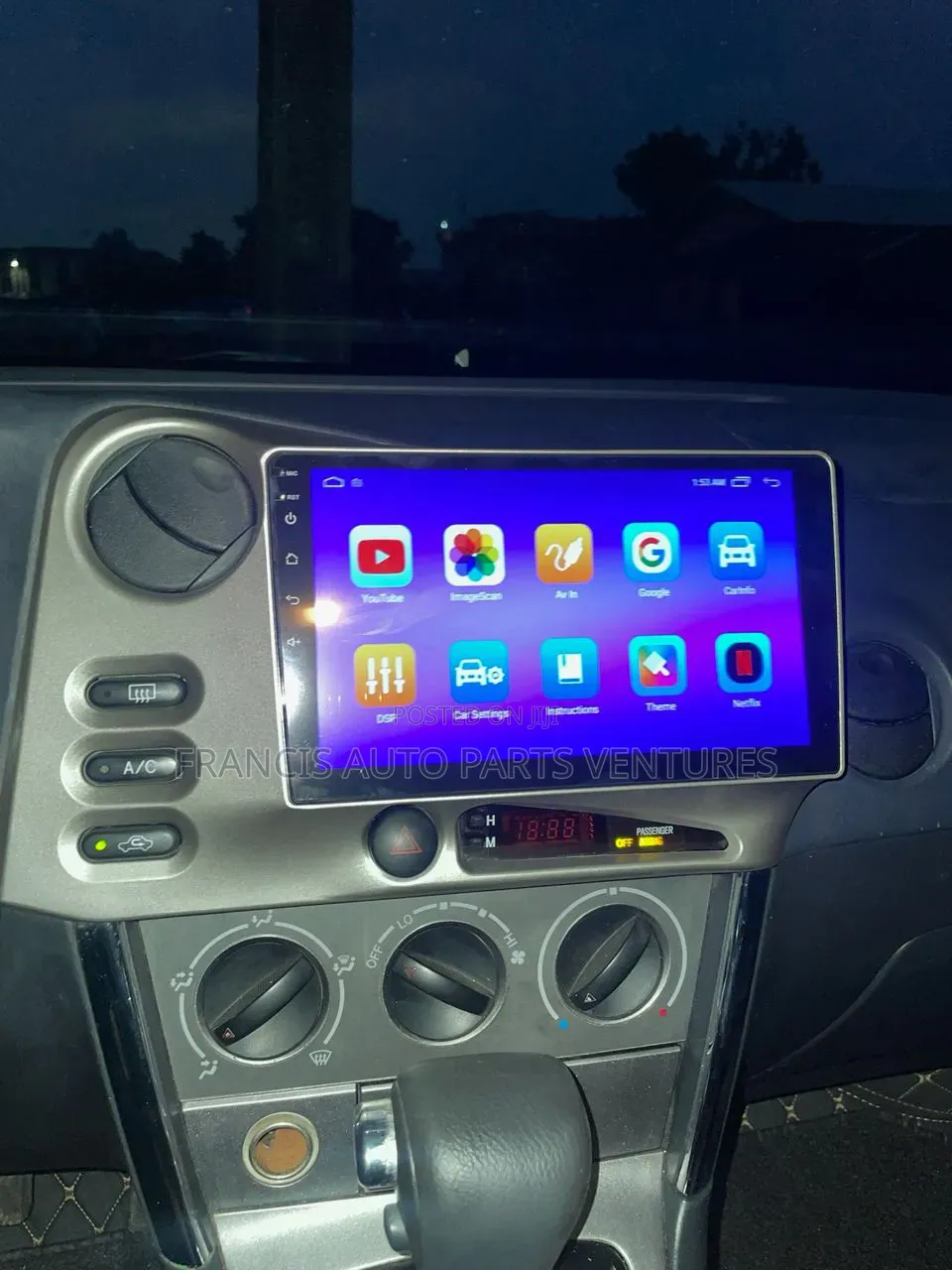 Android System for Toyota Matrix
